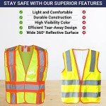 ANSI Class 2 Breakaway Safety Vest - 3 Pack