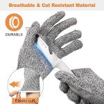 Level 5 Cut Resistant Gloves for Kitchen Safety