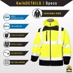 Hi-Viz Reflective SoftShell Jacket - Large