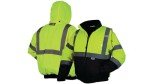 Pyramex Hi-Vis Lime Bomber Jacket - Large