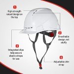 12 Pack Adjustable Vented Hard Hats for Safety