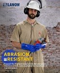 Heavy-Duty PVC Chemical Resistant Gloves - 6 Pairs