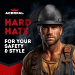 Classic Black Carbon Fiber OSHA Hard Hat