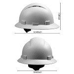 Lightweight Full Brim Hard Hat - OSHA Approved