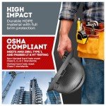 Classic Black Carbon Fiber OSHA Hard Hat