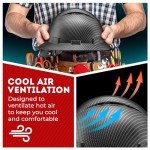Classic Black Carbon Fiber OSHA Hard Hat