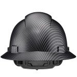 Classic Black Carbon Fiber OSHA Hard Hat