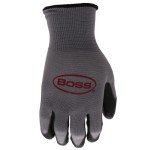 Boss Men's 10-Pack Water Resistant Work Gloves
