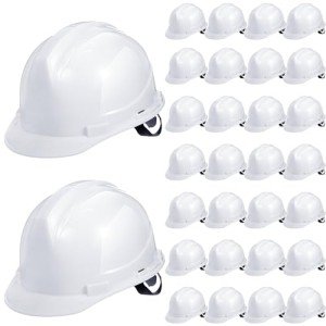 30 Pcs Adjustable Hard Hats for Construction Safety