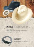 Vulcan Cowboy Style Hard Hat with Ratchet Suspension