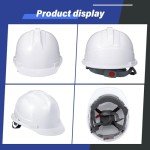 30 Pcs Adjustable Hard Hats for Construction Safety