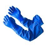 Heavy-Duty 26" PVC Chemical Resistant Gloves, XL