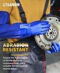 Heavy-Duty 26" PVC Chemical Resistant Gloves, XL