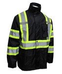 High Visibility Class 3 Rain Suit with Jacket & Pants