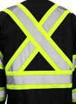 High Visibility Class 3 Rain Suit with Jacket & Pants