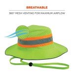 Ergodyne High Visibility Cooling Ranger Hat, L/XL