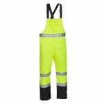 High Visibility ANSI Class III Rain Suit Jacket & Bib