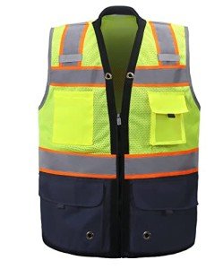 Shine Bright Family Reflective Vest, Navy, Medium