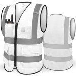 High Visibility Reflective Safety Vest for All Sizes