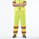 High Visibility Reflective Safety Work Mesh Pants