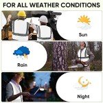 High Visibility Reflective Safety Vest for All Sizes