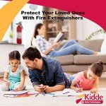 Kidde FA110 Fire Extinguishers 8 Pack - Red