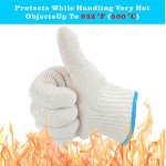Heat Resistant Oven Gloves - Set of 2