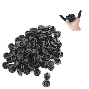 150pcs Disposable Latex Finger Cots for Safety