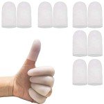 Silicone Finger Protectors for Pain Relief - Medium