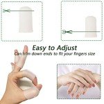 Silicone Finger Protectors for Pain Relief - Medium