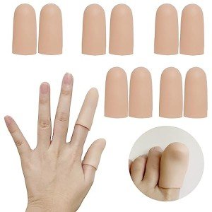 Kris-Kikomy Gel Finger Sleeves for Hand Support
