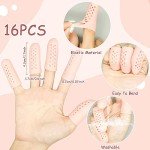 Gel Finger Protectors with Air Holes - 16 Pack