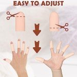 20 Pack Gel Finger Caps for Outdoor Protection