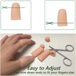 Kris-Kikomy Gel Finger Sleeves for Hand Support