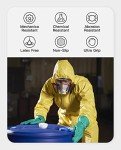 Nitrile Chemical Resistant Gloves - 2 Pairs, Large