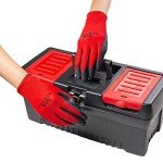 ACKTRA Coated Nylon Safety Gloves - 12 Pairs