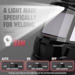 YESWELDER Auto Darkening Welding Helmet with Panoramic View