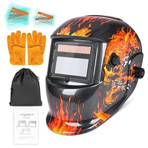 Auto Darkening Welding Helmet with Adjustable Shade