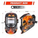 Auto Darkening Welding Helmet with Adjustable Shade