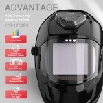 YESWELDER Auto Darkening Welding Helmet with Panoramic View