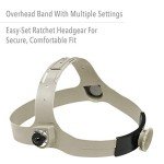 Fibre-Metal Fiberglass Welding Helmet with Ratchet Headgear