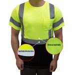 Hi-Viz Class 3 Moisture-Wicking Safety T-Shirt