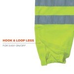 High Visibility Reflective Safety Pants - Lime