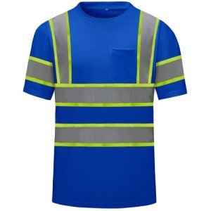 High Visibility Quick Dry Safety T-Shirt for Work