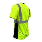 High-Visibility Moisture-Wicking Work Shirt, 3X-Large