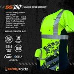 High-Visibility Moisture-Wicking Work Shirt, 3X-Large