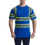 High Visibility Quick Dry Safety T-Shirt for Work