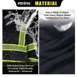 High Visibility Fleece Lined Safety Bomber Jacket