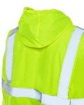 Hi-Vis Reflective Warm-Up Bomber Jacket - Yellow