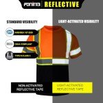 High Visibility Reflective Safety Shirt for Men